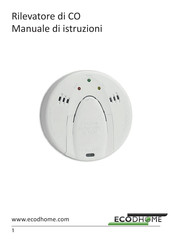 Ecodhome SmartDHOME CO Detector Installation Manual