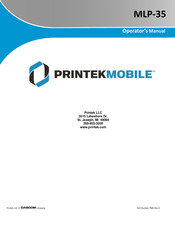 PrintekMobile MLP-35 Operator's Manual
