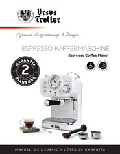 Ursus trotter UT-KAFFEEDELUXE Manuals | ManualsLib