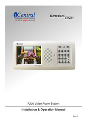 iCentral System One R230 Installation & Operation Manual