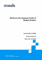 ZTEWelink ZM8620 Hardware Development Manual