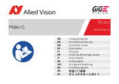 Allied Vision GiGE Vision Mako G Quick Start Manual