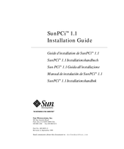 Sun Microsystems SunPCi 1.1 Installation Manual