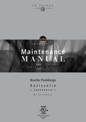 La Cornue CHATEAU Series Maintenance Manual