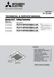 Mitsubishi Electric PLFY-WP50VBM-E Technical & Service Manual
