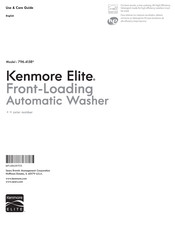Kenmore 796.4158 Series Use & Care Manual
