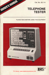 RS 43-114 Owner's Manual