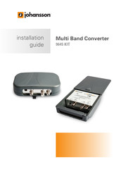 Johansson 9645 Installation Manual