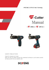 DCSENG S-Cutter S-EM0.5 Manual