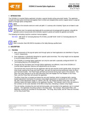 Te Connectivity OCEAN 2.0 Instruction Sheet