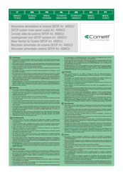 Comelit SBTOP 4888CU Technical Manual