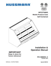 Hussmann MPCETNM6S Installation & Operation Manual