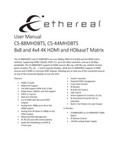 Ethereal CS-88MHDBTS User Manual