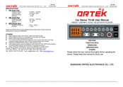 Ortek TD-68 User Manual