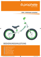 Prophete 2048 Operating Instructions Manual