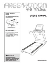 Freemotion T8.9b Manuals | ManualsLib