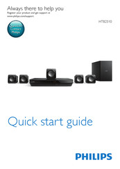 Philips HTB2510 Quick Start Manual