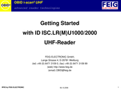 FEIG Electronic OBID i-scan ID ISC.LRMU1000 Getting Started