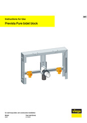 Viega Prevista Pure 8367 Instructions For Use Manual