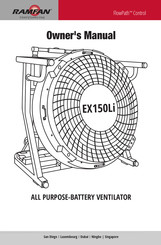 Euramco Safety Ramfan EX150Li Owner's Manual