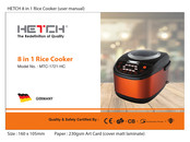 HETCH MTC-1721-HC Safety Instructions