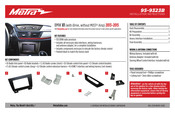 Metra Electronics 95-9323B Installation Instructions Manual