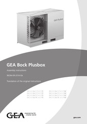 GEA Bock Plusbox SHG 34e/380-4 S P&P Series Assembly Instructions Manual