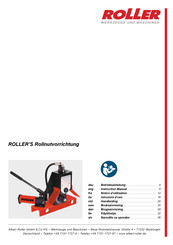 Roller Robot Series Instruction Manual