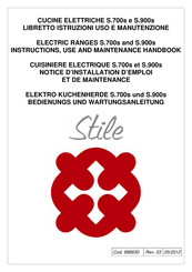 OFFCAR Stile 8CQE06 Instruction, Use And Maintenance Manual