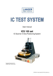 LANGER EMV-Technik ICS 105 User Manual