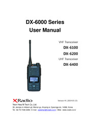 XRadio DX-6000 Series User Manual