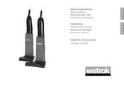 wetrok Karpawel 36 Plus Operating Instructions Manual