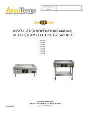 AccuTemp ACCU-STEAM EGF24A Installation & Operator's Manual