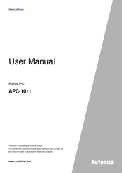 Autonics APC-1011 User Manual