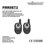 Velleman PMRSET2 User Manual