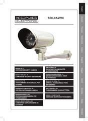 König Electronic SEC-CAM710 Manual