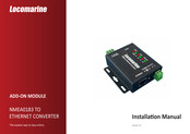 Locomarine NMEA0183 TO ETHERNET CONVERTER Installation Manual