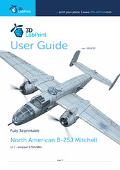 3DLabPrint North American B-25J Mitchell User Manual