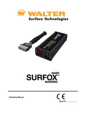 Walter Nano Surfox Marking Operating Manual