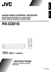 JVC RX-D201S - AV Receiver Instructions Manual