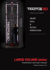 Tractus3D LARGE VOLUME T3500 Installation And User Manual