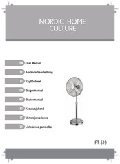 Nordic Home Culture FT-519 User Manual