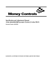 Money Controls Ardac IBA5 Specification And Adjustment Manual