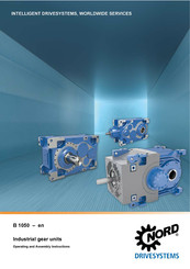 nord B 1050 Operating And Assembly Instructions Manual