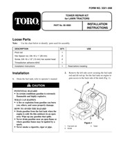 Toro 98-9880 Installation Instructions