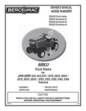 Bercomac 700322 Owner's Manual