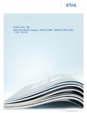 ETAS ETAN1A Manual