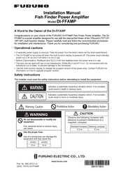 Furuno DI-FFAMP Installation Manual