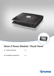 Truma Vicon 2 Installation Instructions Manual