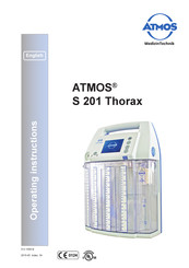 Medizintechnik ATMOS S 201 Thorax Operating Instructions Manual